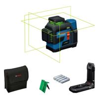 Bosch Professional GLL 12V-100-33 CG Kruislijnlaser groen 3x360° 12V Basic Body met adapter - 0601065400 Bosch Professional GLL 12V-100-33 CG Kruislijnlaser groen 3x360° 12V Basic Body met adapter - 0601065400