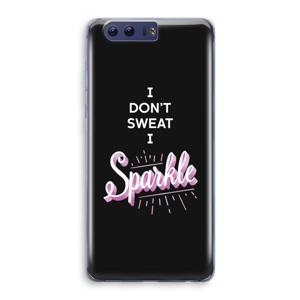 Sparkle quote: Honor 9 Transparant Hoesje