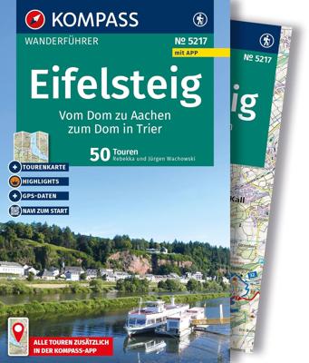 Wandelgids 5217 Kompass Wanderführer Wanderführer Eifelsteig | Kompass