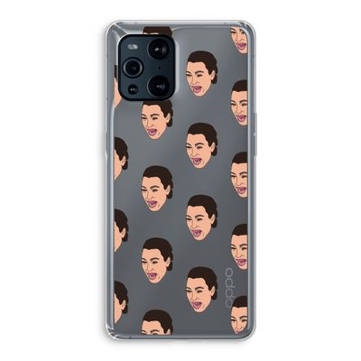 Ugly Cry Call: Oppo Find X3 Pro Transparant Hoesje