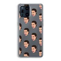 Ugly Cry Call: Oppo Find X3 Pro Transparant Hoesje Ugly Cry Call: Oppo Find X3 Pro Transparant Hoesje