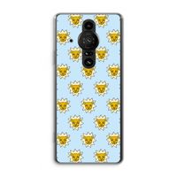 Leeuwenkoppen: Sony Xperia Pro-I Transparant Hoesje Leeuwenkoppen: Sony Xperia Pro-I Transparant Hoesje