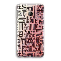 Moroccan Print: HTC U Play Transparant Hoesje
