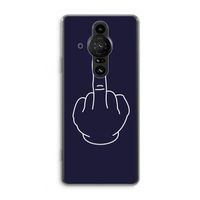 F**k U: Sony Xperia Pro-I Transparant Hoesje