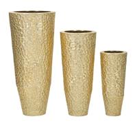 VAASHOUDER GLASY SET 3 STUKS CM Ø 50,8X114,9-40X92,7-29,8X70,5