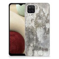 Samsung Galaxy A12 | TPU | Siliconen hoesje | Beton Print