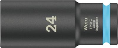 Wera 8790 C Impaktor Deep doppen met 1/2"-aandrijving, 24 x 83 mm - 05004839001