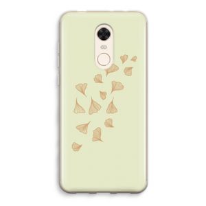 Falling Leaves: Xiaomi Redmi 5 Transparant Hoesje