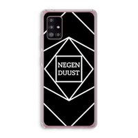 Negenduust geometrisch: Samsung Galaxy A51 5G Transparant Hoesje