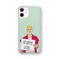 Gimme a call: iPhone 12 mini Transparant Hoesje