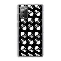 Musketon Skulls: Samsung Galaxy Note 20 / Note 20 5G Transparant Hoesje