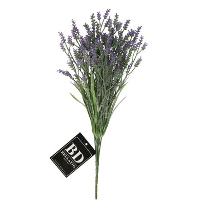 Kunstbloem bos Lavendel / lavendula - 41 cm - 5 takken - paars - kunst zijdebloemen Kunstbloem bos Lavendel / lavendula - 41 cm - 5 takken - paars - kunst zijdebloemen