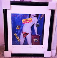 Rolling Stones - Undercover Album Cover Litho 1994 - In Lijst 65 x 75 cm