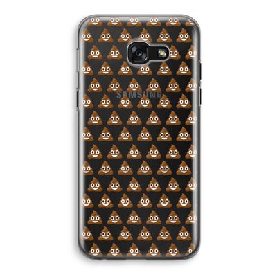 Poop emoji: Samsung Galaxy A5 (2017) Transparant Hoesje