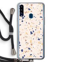 Terrazzo N°23: Samsung Galaxy A20s Transparant Hoesje met koord