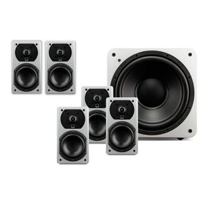 SVS: Prime Satelliet 5.1 PRO Homecinema Surround Systeem - White Gloss