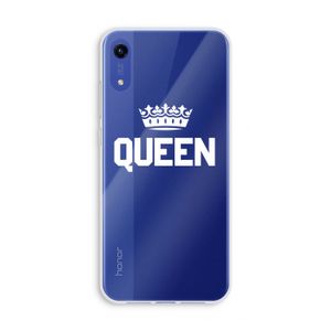 Queen zwart: Honor Play 8A Transparant Hoesje