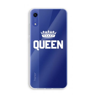 Queen zwart: Honor Play 8A Transparant Hoesje