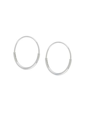 Maria Black boucles d'oreilles Delicate Hoop 22 - Argent