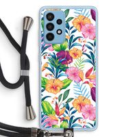 Tropisch 2: Samsung Galaxy A52 Transparant Hoesje met koord Tropisch 2: Samsung Galaxy A52 Transparant Hoesje met koord