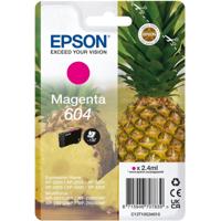 Epson inktcartridge 604, 130 pagina's, OEM C13T10G34010, magenta