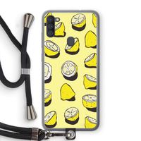 When Life Gives You Lemons...: Samsung Galaxy A11 Transparant Hoesje met koord