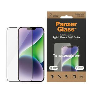 iPhone 13 Pro Max/14 Plus PanzerGlass Ultra-Wide Fit EasyAligner Screenprotector - Zwarte Rand