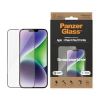 iPhone 13 Pro Max/14 Plus PanzerGlass Ultra-Wide Fit EasyAligner Screenprotector - Zwarte Rand - thumbnail