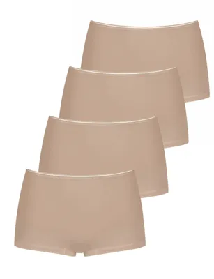 Sloggi 4-pack Feel Sensational short Dames - Multipack - Voordeelverpakking - Aanbieding