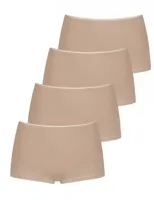 Sloggi 4-pack Feel Sensational short Dames - Multipack - Voordeelverpakking - Aanbieding