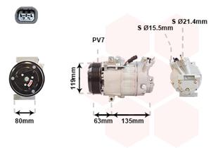 Van Wezel Airco compressor 4300K389