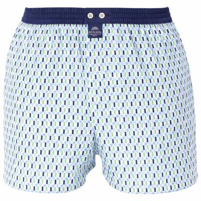 Mc Alson boxer lichtblauw met print
