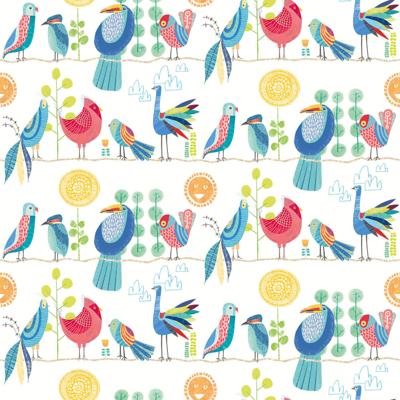 Ohpopsi When I Grow Up - Feather Fandango Royal Bright - WGU50142W