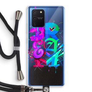 Dream: Samsung Galaxy Note 10 Lite Transparant Hoesje met koord
