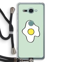 Spiegelei: Sony Xperia XZ2 Compact Transparant Hoesje met koord Spiegelei: Sony Xperia XZ2 Compact Transparant Hoesje met koord