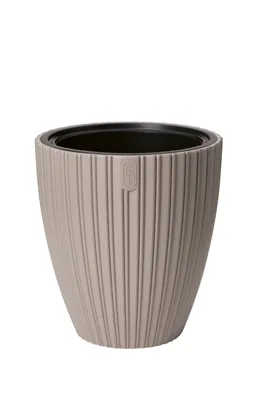 Vita bloempot Mika 30 taupe Vita bloempot Mika 30 taupe