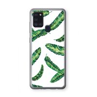 Lange bladeren: Samsung Galaxy A21s Transparant Hoesje