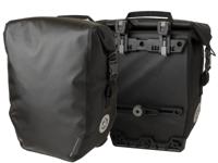 AGU Set Clean Enkele Fietstas Shelter Medium - Zwart - Waterdicht