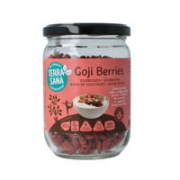 Raw goji bessen in glas bio 200 Gram