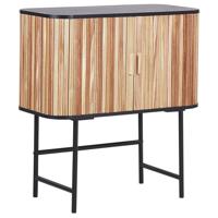 Beliani CARNEY - Sideboard-Lichte houtkleur-Paulowniahout