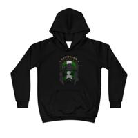 Hoodie regular zwart - kids - FR masker