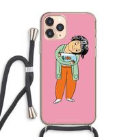 Visknuffel: iPhone 11 Pro Transparant Hoesje met koord