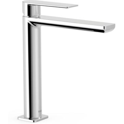 Wastafelkraan Tres Loft | Opbouw | Mengkraan | Hoog model | 1-hendel | Rond | Chroom