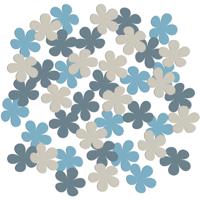 Confetti Bloemvorm Blooming Baby Boy (80st)