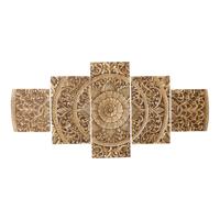 Sharlene Gold MDF antiek gesneden wandpaneel 5 stuks
