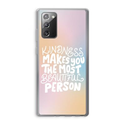 The prettiest: Samsung Galaxy Note 20 / Note 20 5G Transparant Hoesje