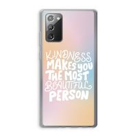 The prettiest: Samsung Galaxy Note 20 / Note 20 5G Transparant Hoesje