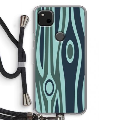 Bast B: Pixel 4a Transparant Hoesje met koord