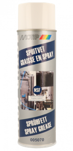 Food grade spuitvet