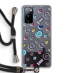 8-bit N°9: Samsung Galaxy S20 FE / S20 FE 5G Transparant Hoesje met koord